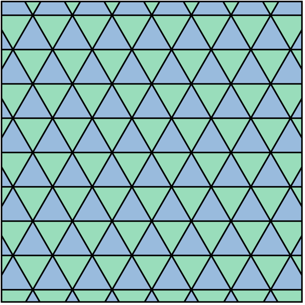 Сетка для мозаичного плетения