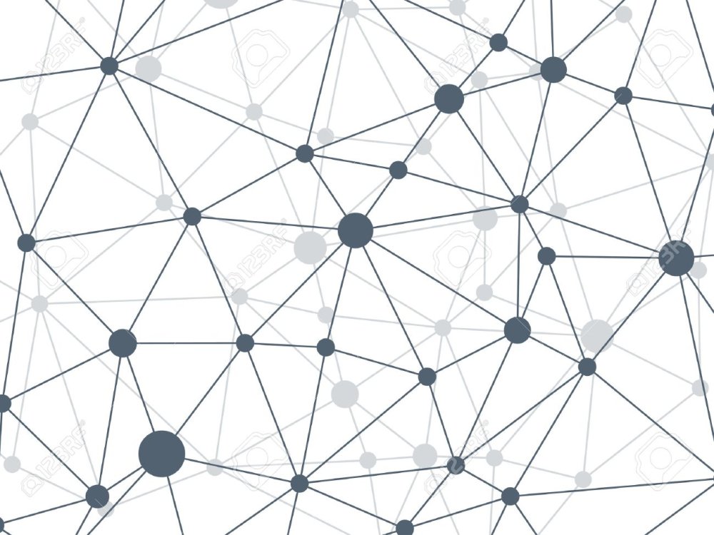 Геометрические линии с точками