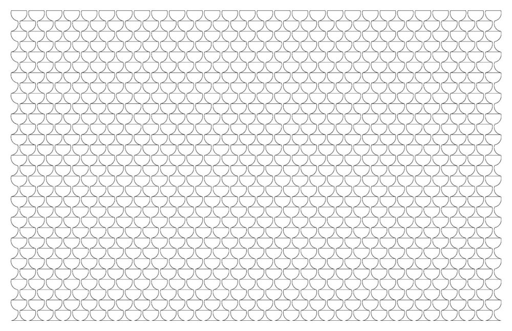 Паттерн золотые линии