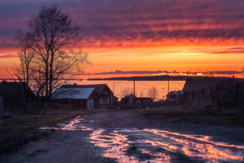 Деревня Тухкала Карелия