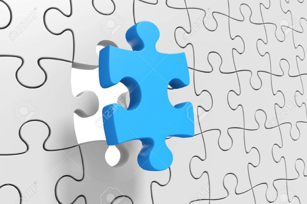 Пазл из одинакового элемента