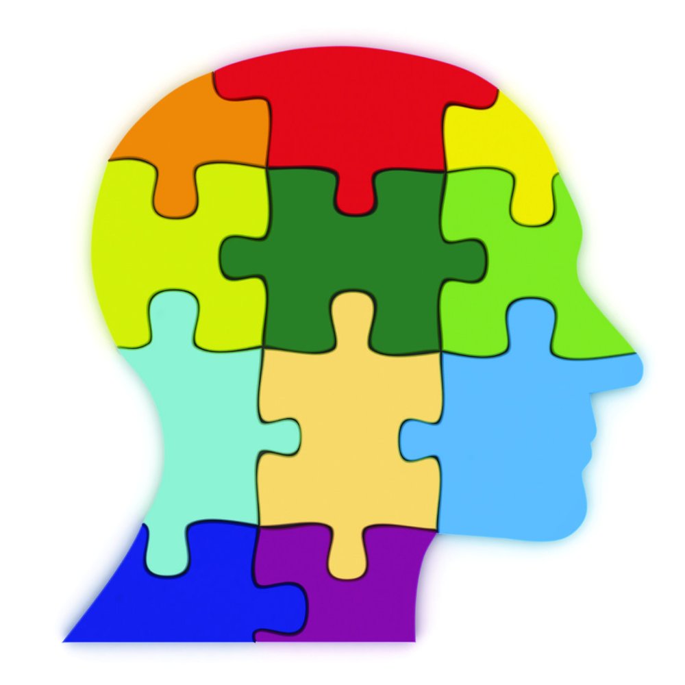 Пазл человечки белого цвета