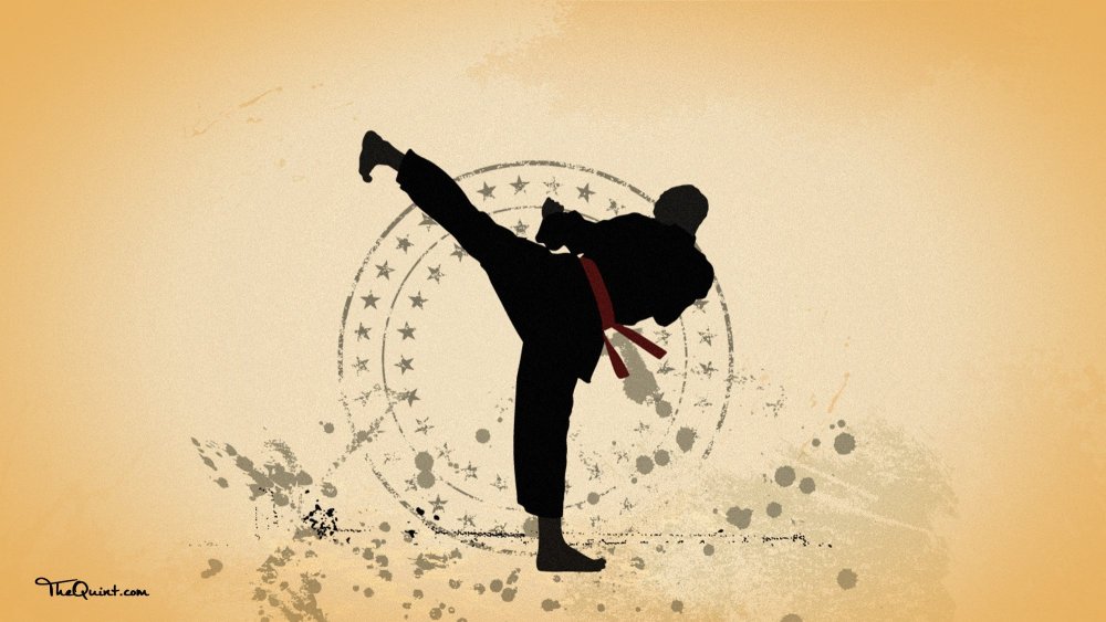 Каратист фон