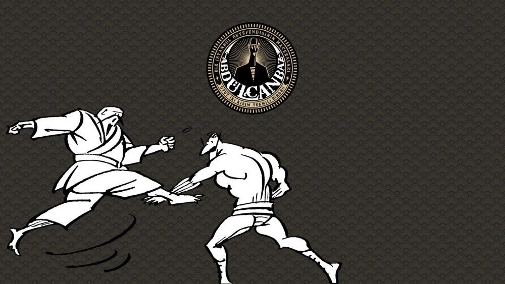 Бросок дзюдо вектор