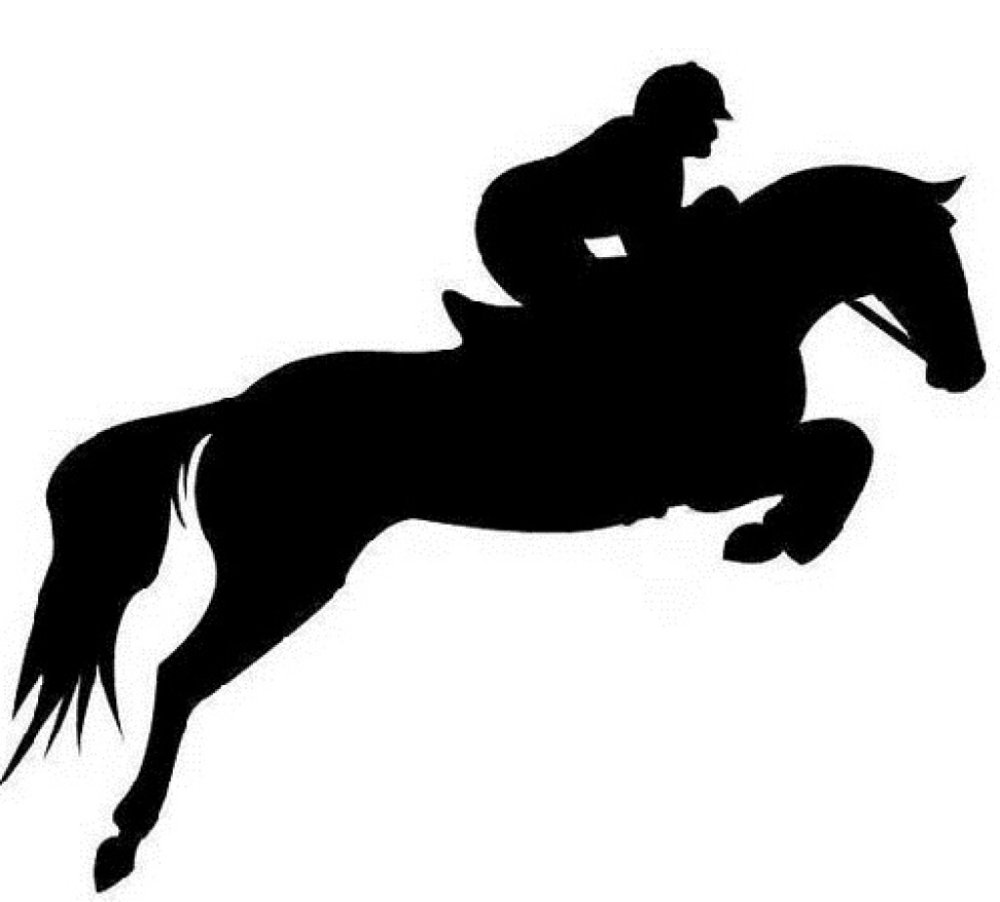 Силуэт лошади