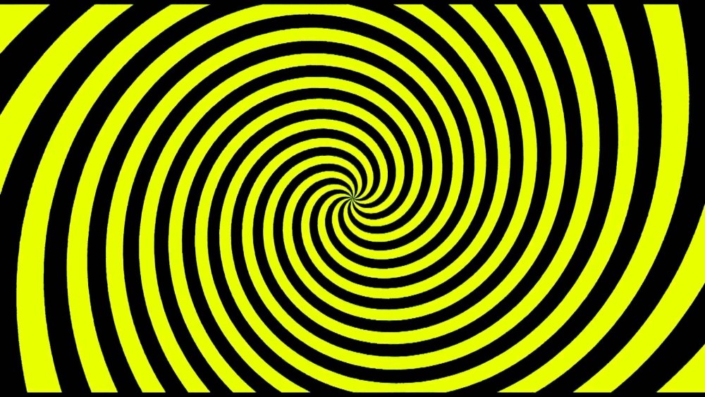 Иллюзии для глаз черно белые