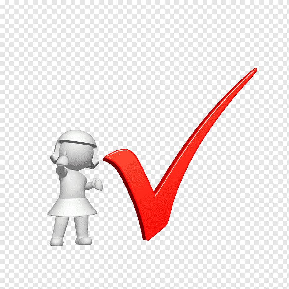 Человечек с галочкой