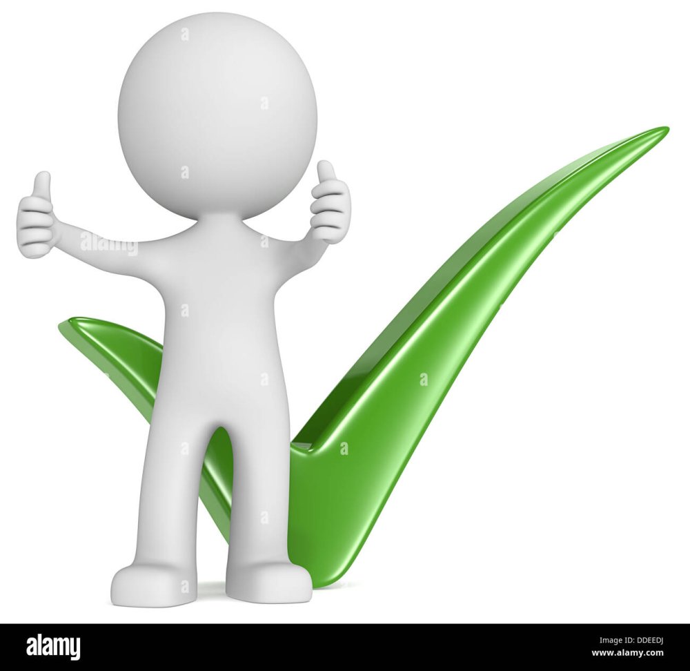 Человечек с пальцем вверх