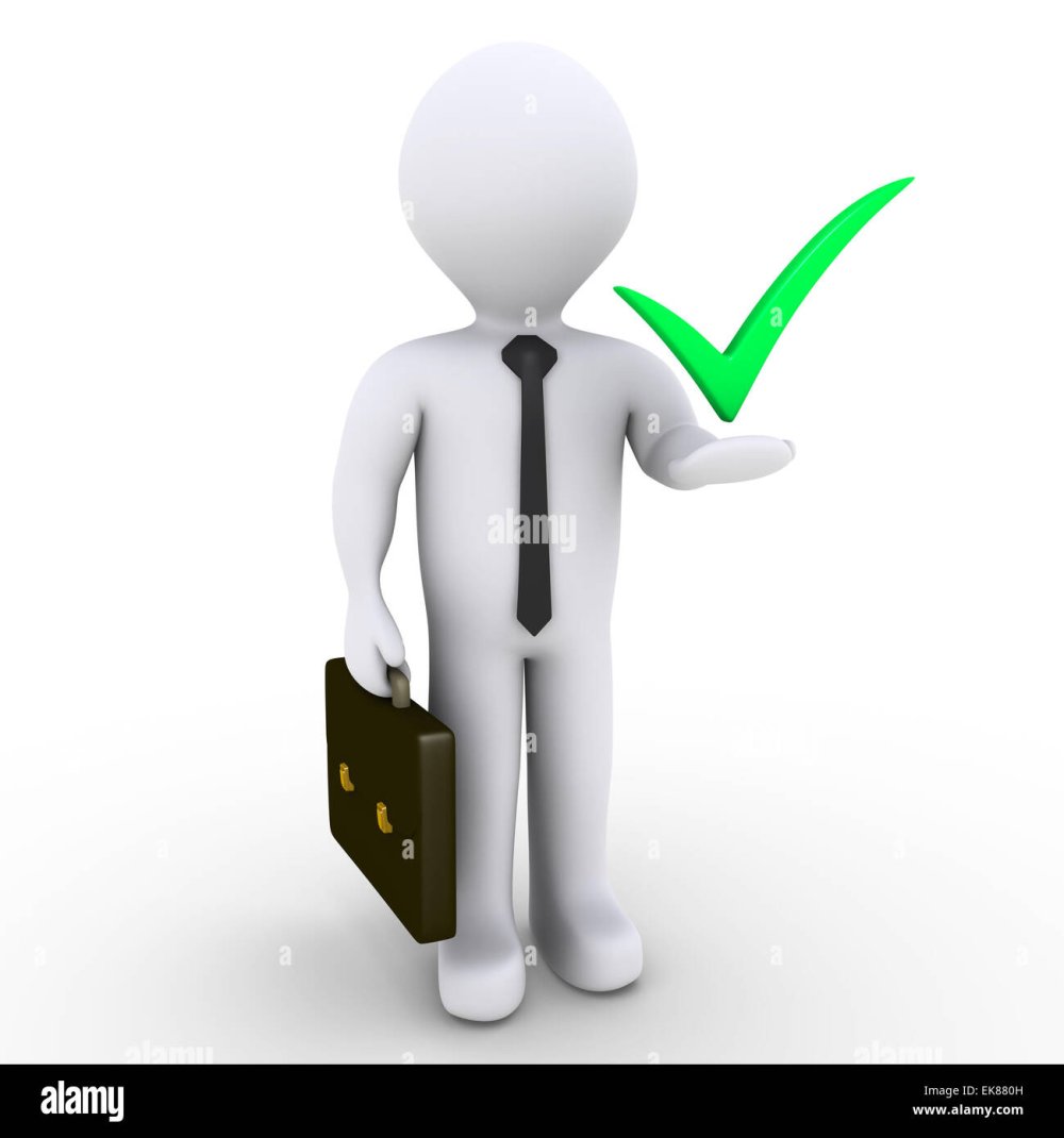 Человечек в галстуке