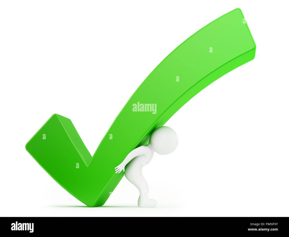 Выделение галочкой для презентации без фона