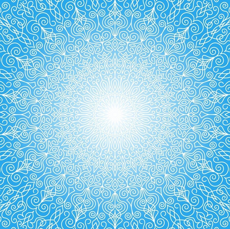 Якутские узоры на прозрачном фоне