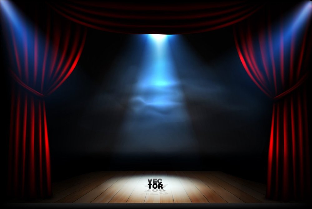 Артист на сцене