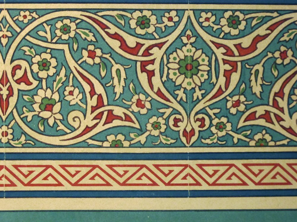 Китайские узоры на Красном фоне