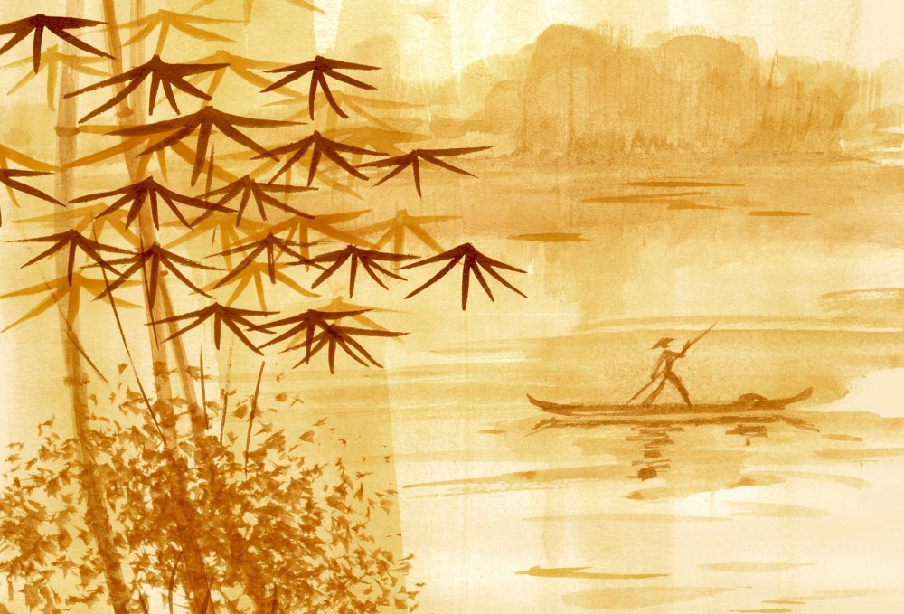 Обои в японском стиле на телефон Анголмуа