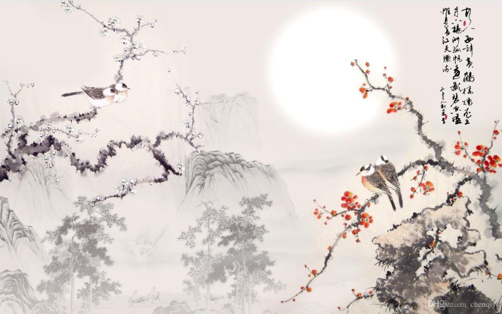 Фон китайские мотивы