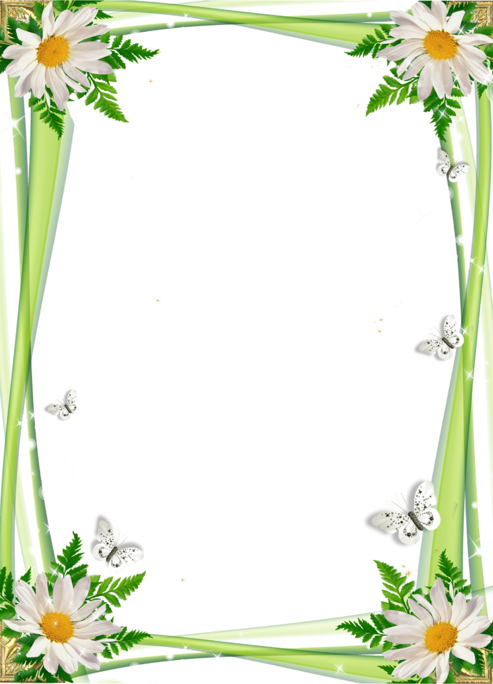 Летняя рамка для текста