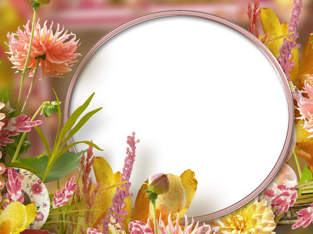 Красивые рамки для фотошопа летние