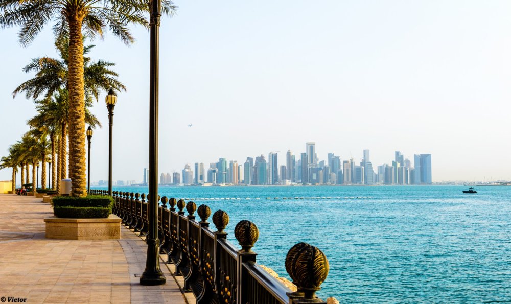 Набережная Corniche Абу Даби