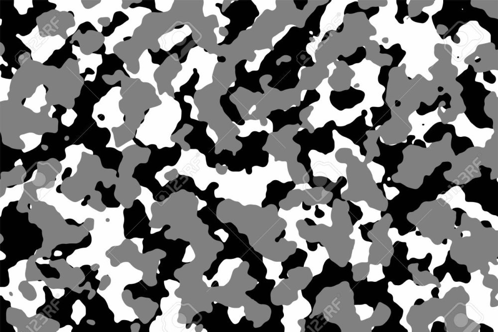 Камуфляж черно серый геометрический