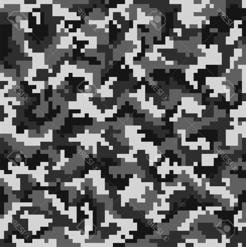 Пиксельный камуфляж