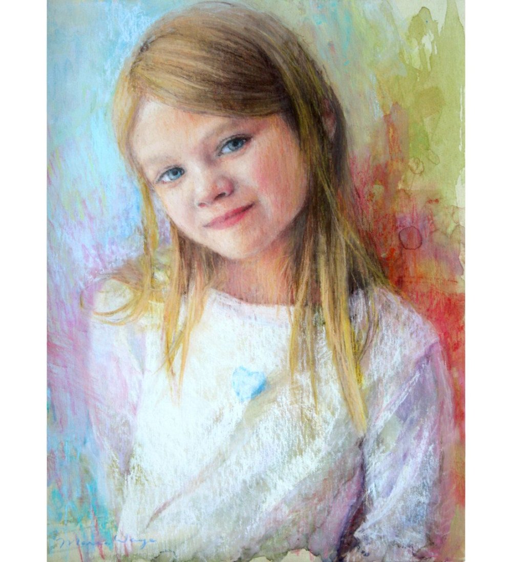 Живопись пастелью портрет