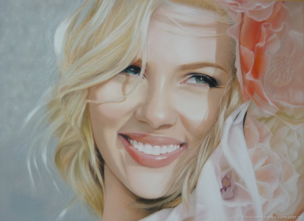 Портрет пастелью художник Елены Рябцева