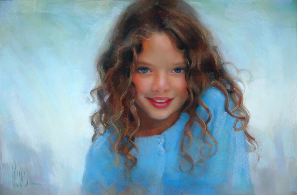 Современный детский портрет