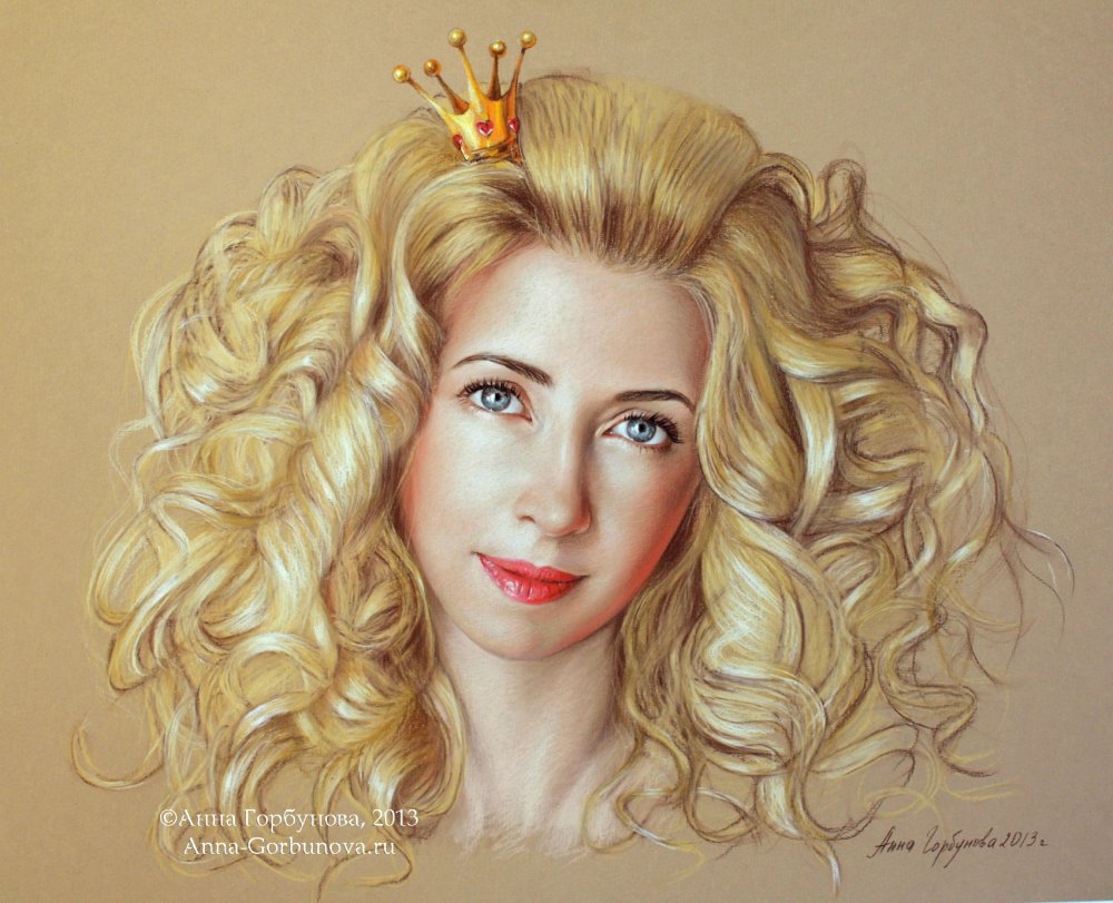 Анна Горбунова портреты