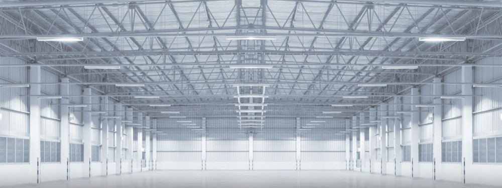 Пустое складское помещение