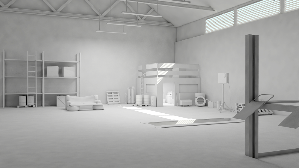 Сцена для рендера