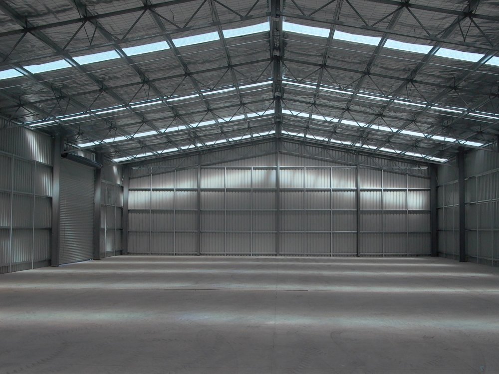 Интерьер гаража в сером цвете