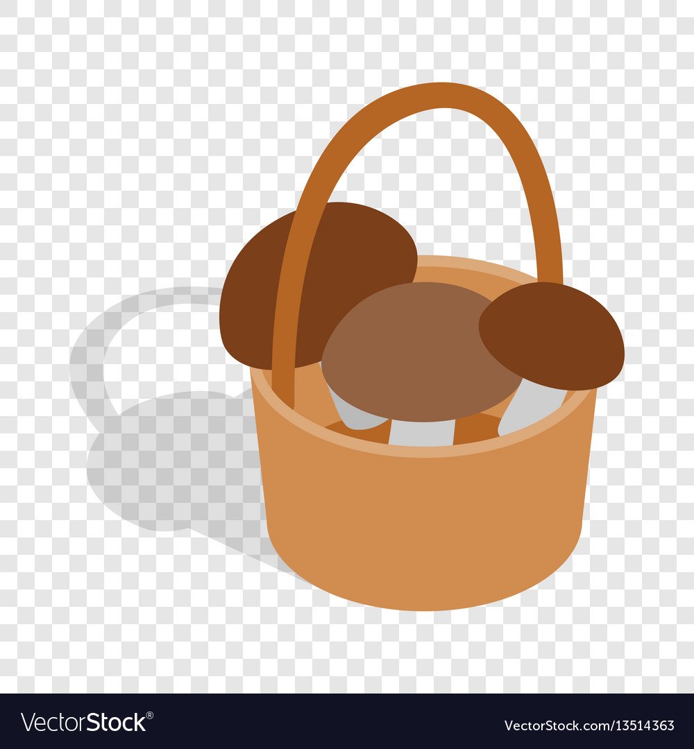 Корзинка с грибами