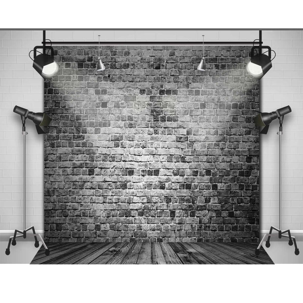 Лофт серый кирпич