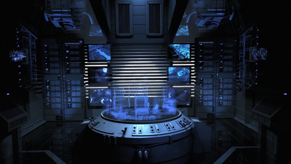 Sci Fi станция на орбите