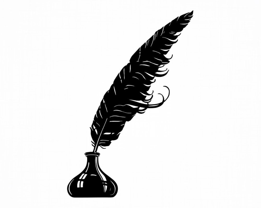 Перо и чернила акварель