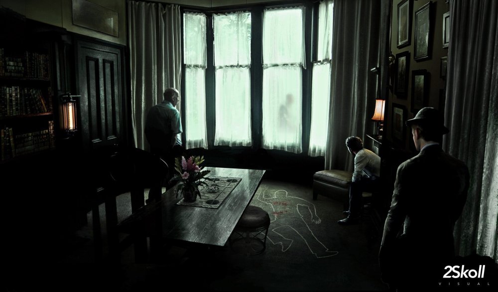 Настоящий детектив заставка