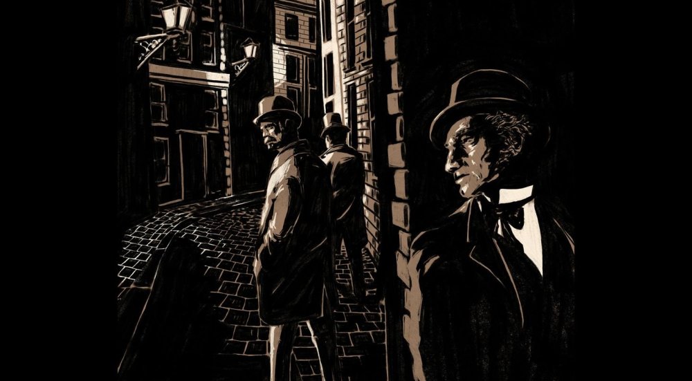 Фон для презентации детектив