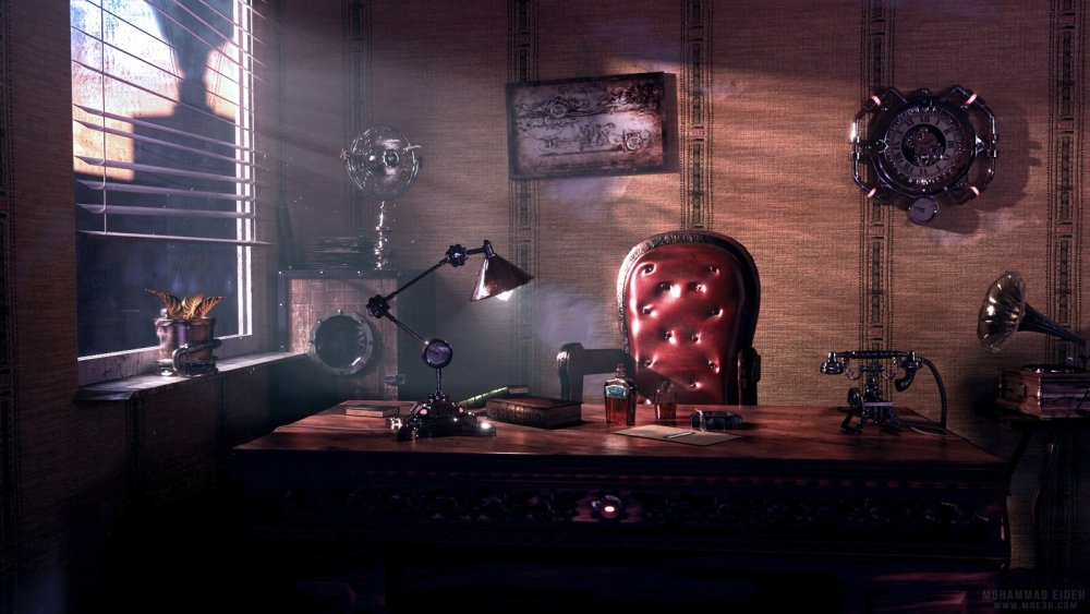 Детективный фон