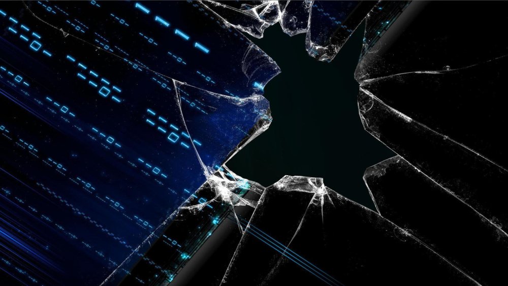 Картинки на рабочий стол разбитый экран