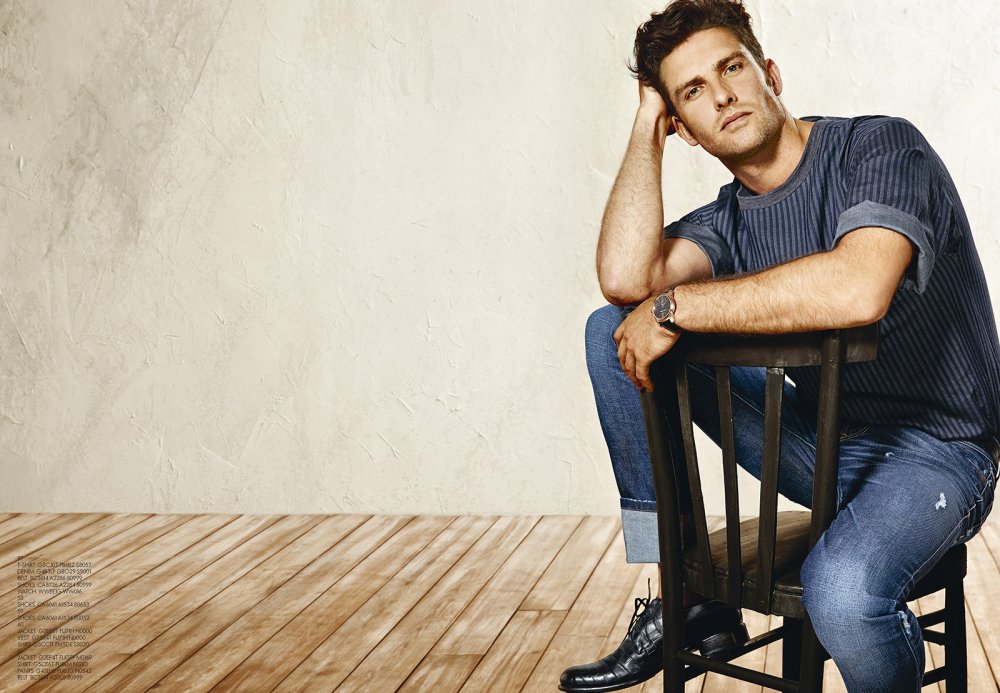 Мужская одежда реклама баннер