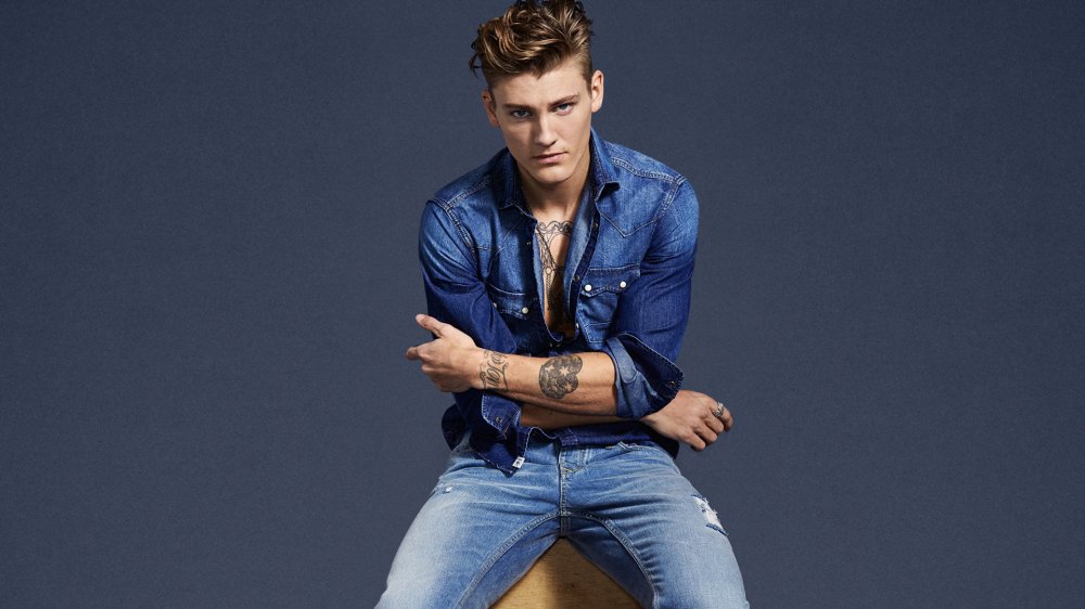 Мужские джинсы баннер