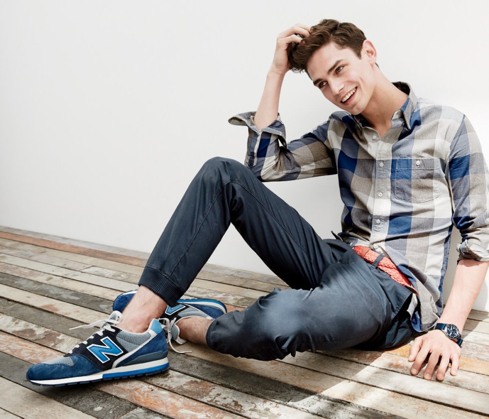 Парень в кроссовках