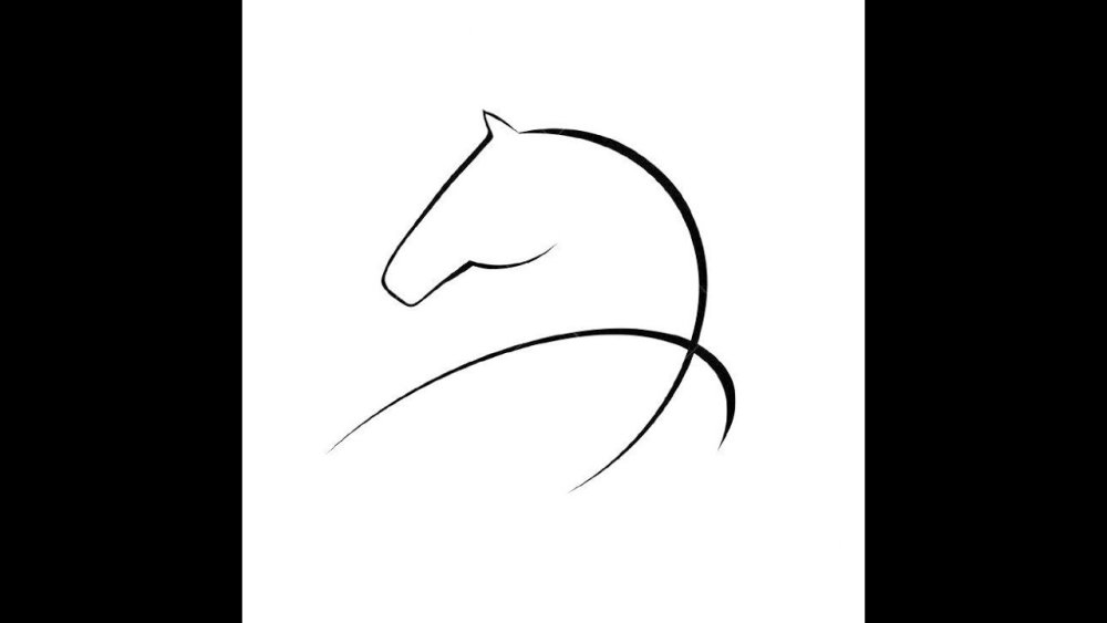 Голова лошади стилизация