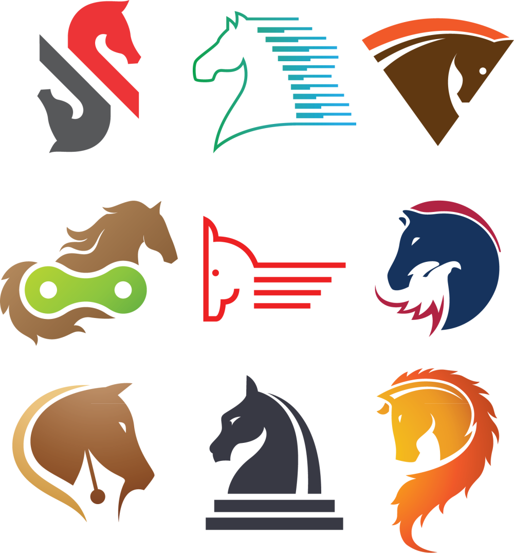 Стилизованные лошади