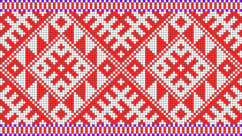 Коми-Пермяцкий национальный узор