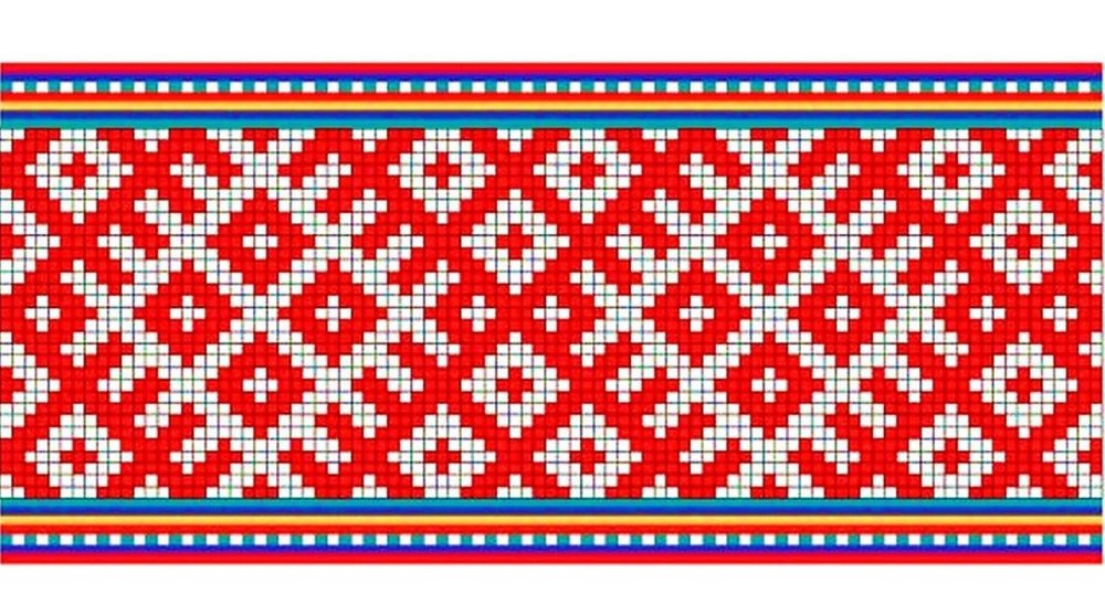 Национальный белорусский орнамент сето