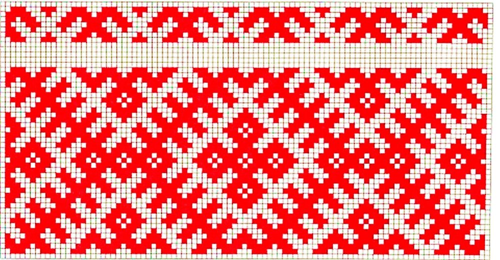 Национальный узор кряшен