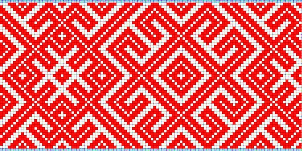 Башкирский орнамент Ткачество