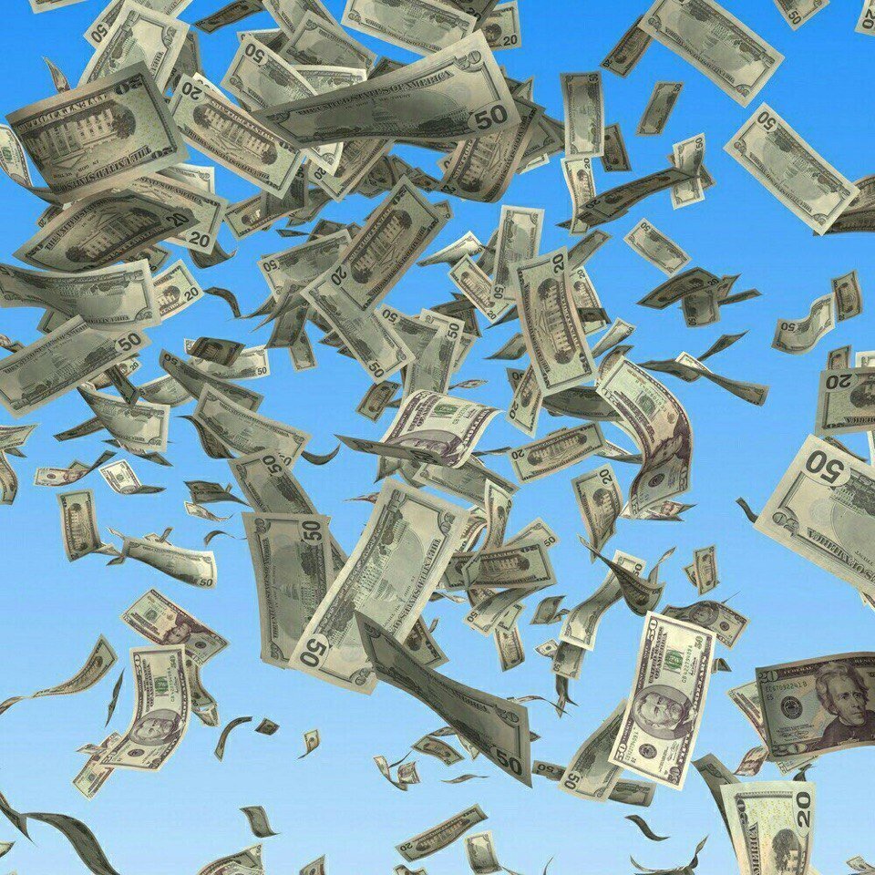 Деньги сыпятся