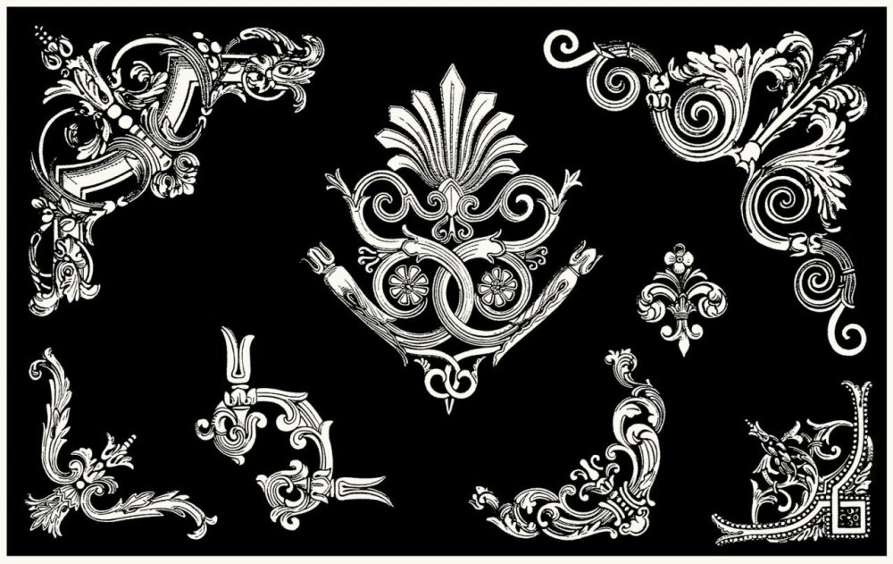 Викторианские узоры